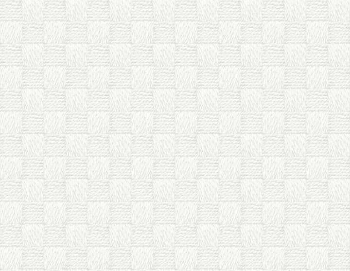 Calabash Light Grey Rope Basketweave Wallpaper by A-Street Prints Newport Covers about 60.8 square feet 27-in by 27-ft long roll Unpasted 3.5 - Fabric Carolina -