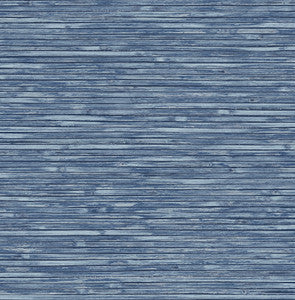 Bellport Denim Wooden Slat Wallpaper by A-Street Prints