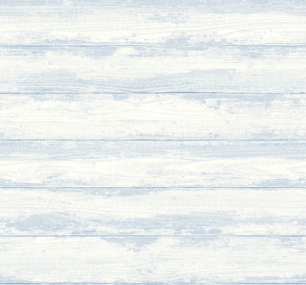 Truro Light Blue Weathered Shiplap Wallpaper by A-Street Prints Newport Covers about 60.8 square feet 27-in by 27-ft long roll Unpasted 25.2 - Fabric Carolina -