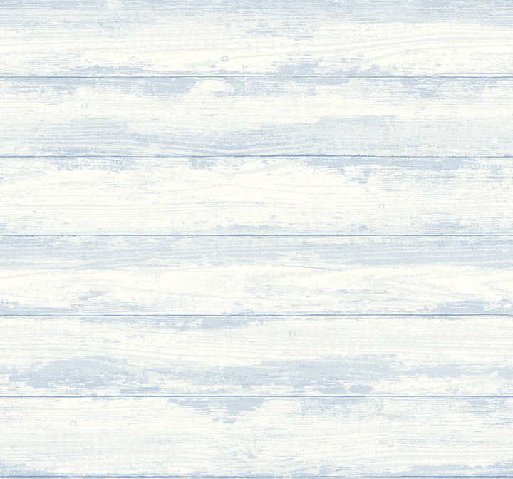 Truro Light Blue Weathered Shiplap Wallpaper by A-Street Prints Newport Covers about 60.8 square feet 27-in by 27-ft long roll Unpasted 25.2 - Fabric Carolina -