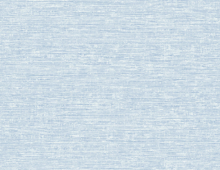Tiverton Sky Blue Faux Grasscloth Wallpaper by A-Street Prints Newport Covers about 60.8 square feet 27-in by 27-ft long roll Unpasted 12.6 - Fabric Carolina -