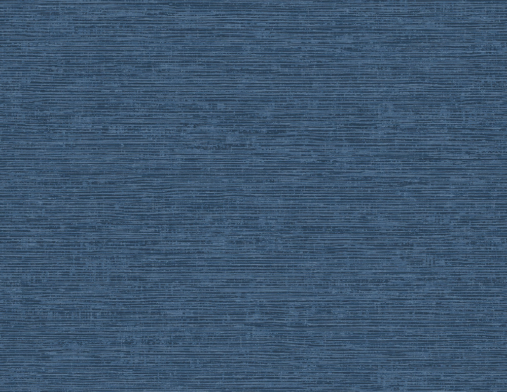 Tiverton Indigo Faux Grasscloth Wallpaper by A-Street Prints Newport Covers about 60.8 square feet 27-in by 27-ft long roll Unpasted 12.6 - Fabric Carolina -