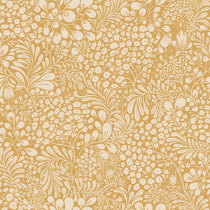 Siv Mustard Botanical Wallpaper by A-Street Prints