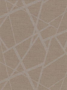 Avatar Brown Abstract Geometric Wallpaper by Warner