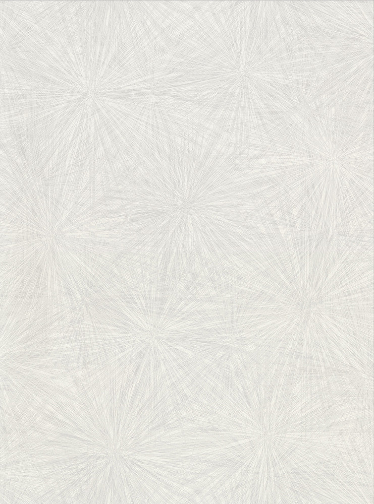Majestic Silver Starburst Wallpaper by Warner Warner Textures X Covers about 60.8 square feet 27-in by 27-ft long roll Unpasted 24 - Fabric Carolina -