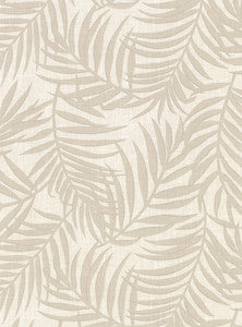Lanai Mint Fronds Wallpaper by Warner