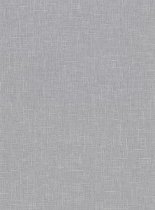 Linville Pewter Faux Linen Wallpaper by Warner