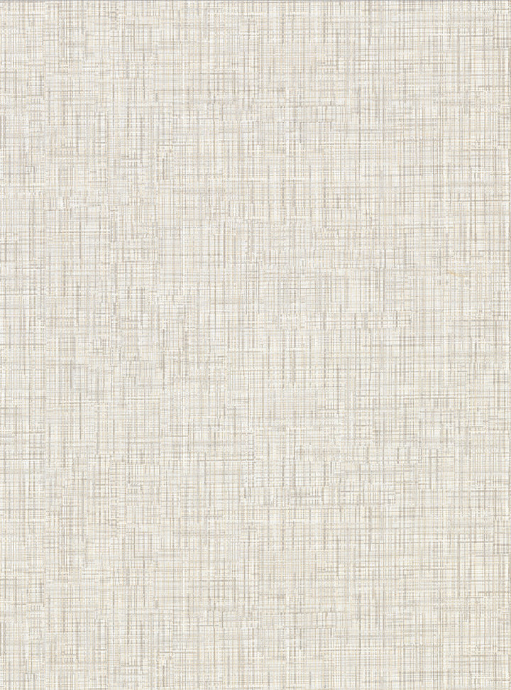 Tartan Eggshell Distressed Texture Wallpaper by Warner Warner Textures X Covers about 60.8 square feet 27-in by 27-ft long roll Unpasted 0 - Fabric Carolina -