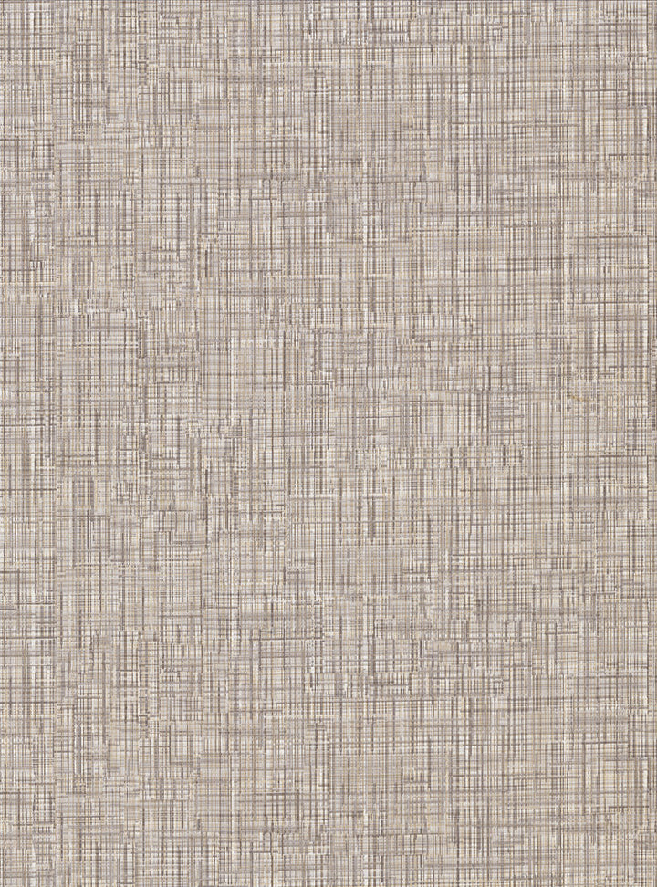 Tartan Brown Distressed Texture Wallpaper by Warner Warner Textures X Covers about 60.8 square feet 27-in by 27-ft long roll Unpasted 0 - Fabric Carolina -