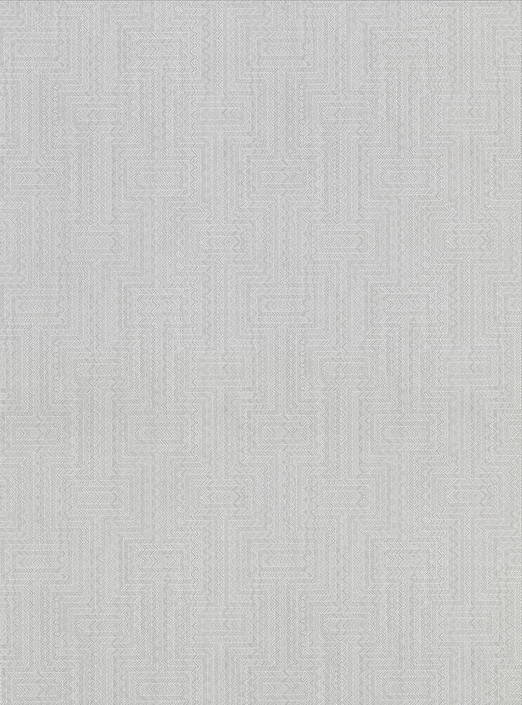 Greek Light Grey Key Wallpaper by Warner Warner Textures X Covers about 60.8 square feet 27-in by 27-ft long roll Unpasted 9 - Fabric Carolina -