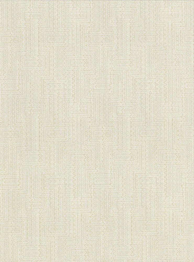 Greek Beige Key Wallpaper by Warner Warner Textures X Covers about 60.8 square feet 27-in by 27-ft long roll Unpasted 9 - Fabric Carolina -