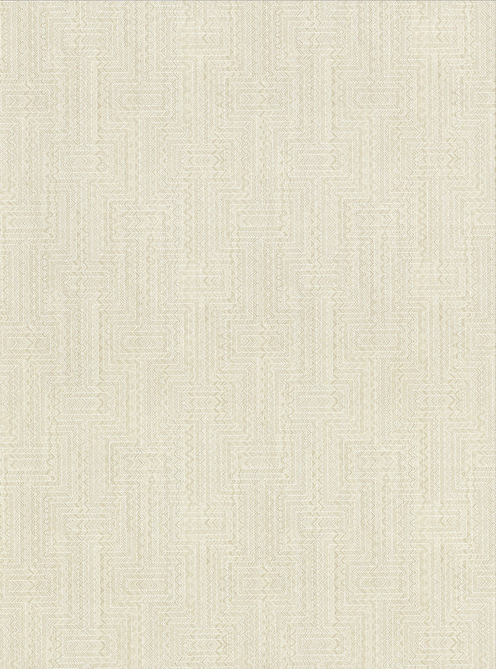 Greek Beige Key Wallpaper by Warner Warner Textures X Covers about 60.8 square feet 27-in by 27-ft long roll Unpasted 9 - Fabric Carolina -
