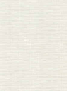 Bay Ridge White Faux Grasscloth Wallpaper by Warner