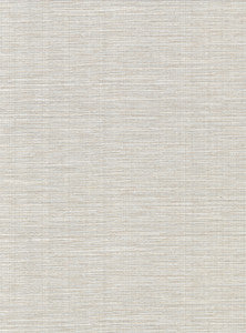 Bay Ridge Light Grey Faux Grasscloth Wallpaper by Warner