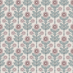 Aya Eggshell Floral Wallpaper by A-Street Prints