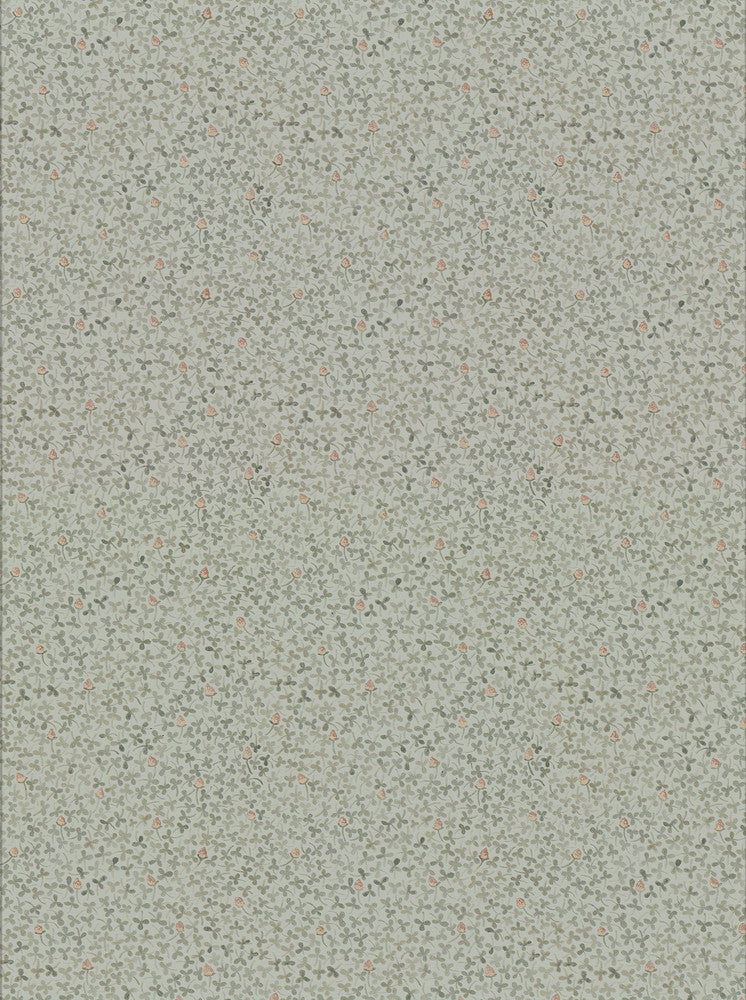 Lark Green Botanical Wallpaper by A-Street Prints Spring Covers about 56.4 square feet 20.5-in by 33-ft long roll Unpasted 6.9 - Fabric Carolina -