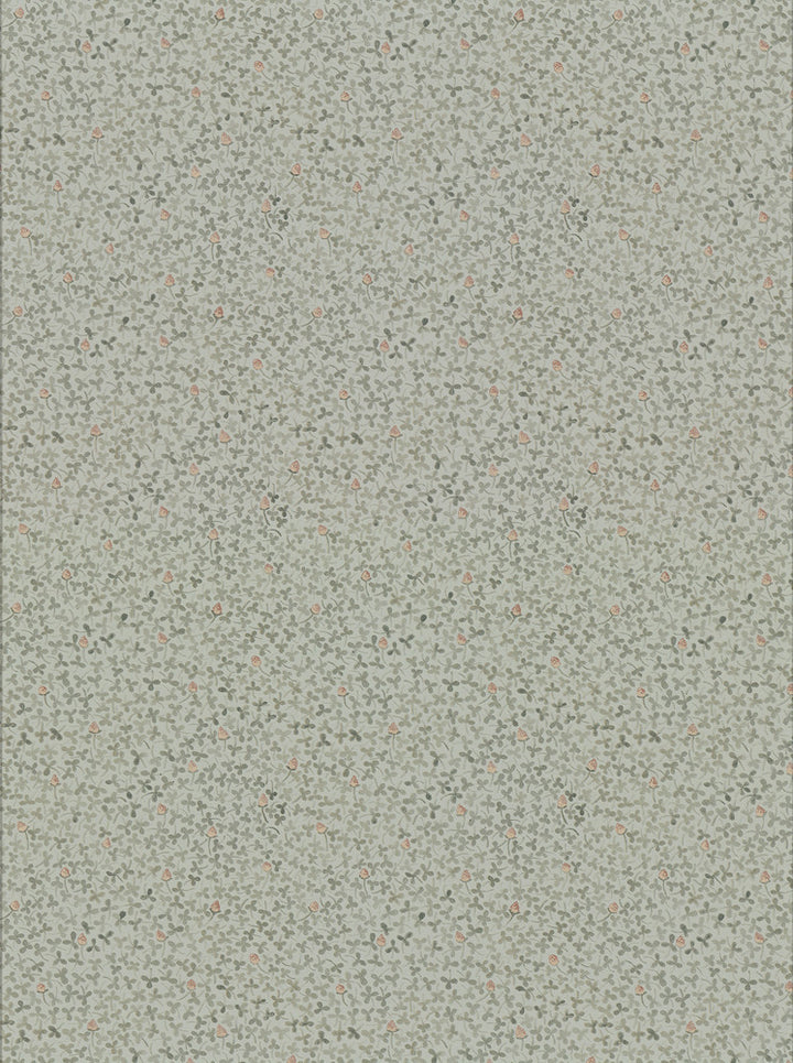 Lark Green Botanical Wallpaper by A-Street Prints Spring Covers about 56.4 square feet 20.5-in by 33-ft long roll Unpasted 6.9 - Fabric Carolina -
