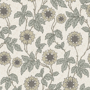 Leilani White Floral Wallpaper by A-Street Prints