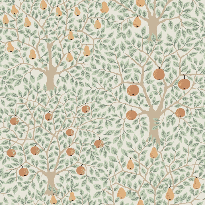 Pomona Multicolor Fruit Tree Wallpaper by A-Street Prints Designer