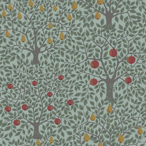 Pomona Green Fruit Tree Wallpaper by A-Street Prints