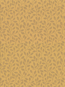 Posey Mustard Vines Wallpaper by A-Street Prints