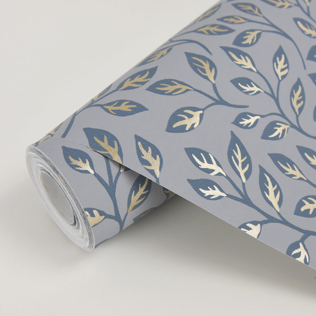 Posey Slate Vines Wallpaper by A-Street Prints Designer
