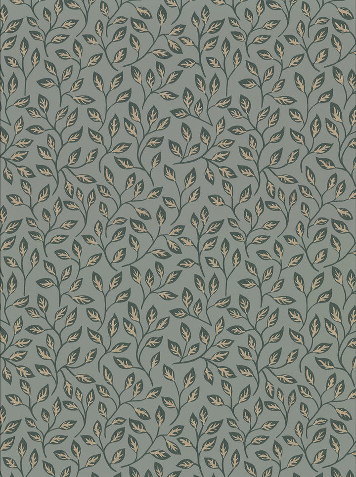 Posey Green Vines Wallpaper by A-Street Prints Spring Covers about 56.4 square feet 20.5-in by 33-ft long roll Unpasted 10.4 - Fabric Carolina -