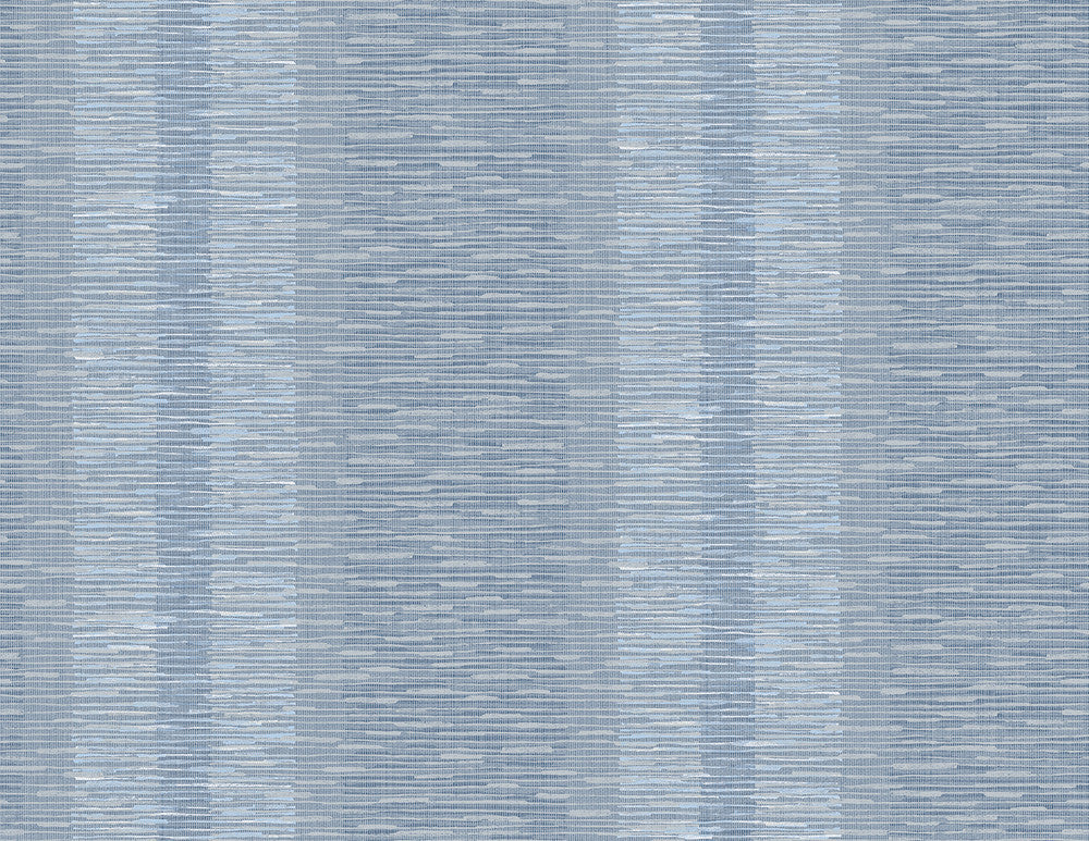 Pezula Blue Texture Stripe Wallpaper by A-Street Prints Imprint Covers about 60.8 square feet 27-in by 27-ft long roll Unpasted 10.4 - Fabric Carolina -