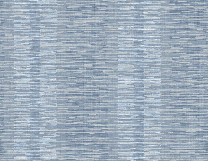 Pezula Blue Texture Stripe Wallpaper by A-Street Prints Imprint Covers about 60.8 square feet 27-in by 27-ft long roll Unpasted 10.4 - Fabric Carolina -