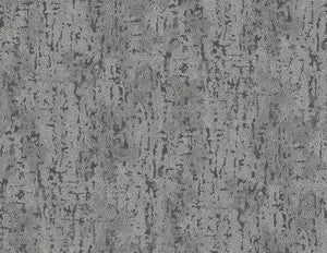 Malawi Dark Grey Leather Texture Wallpaper by A-Street Prints