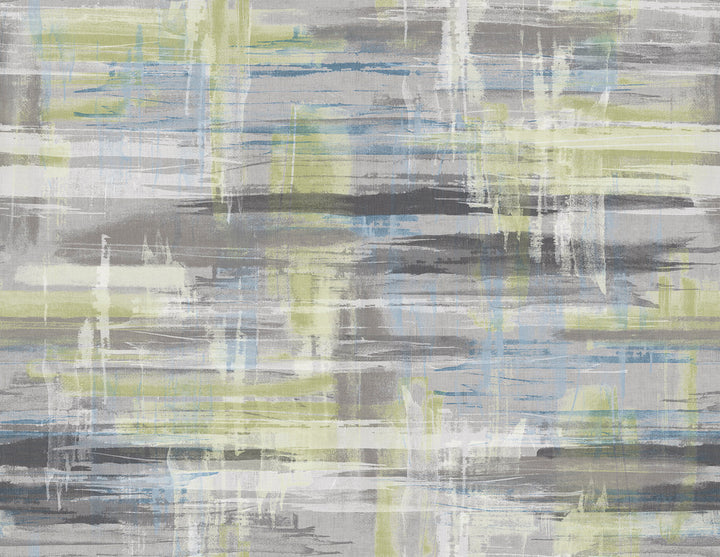 Marari Green Distressed Texture Wallpaper by A-Street Prints Imprint Covers about 60.8 square feet 27-in by 27-ft long roll Unpasted 20.8 - Fabric Carolina -
