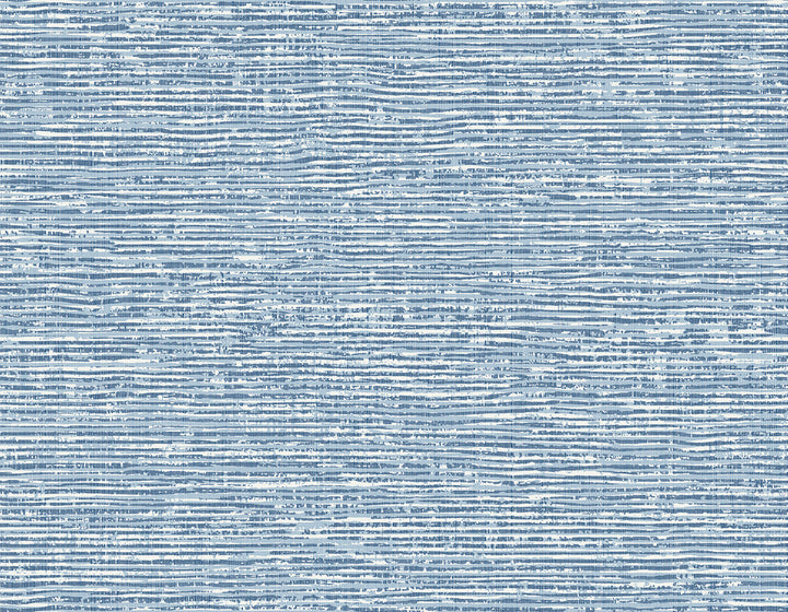 Vivanta Blue Texture Wallpaper by A-Street Prints Imprint Covers about 60.8 square feet 27-in by 27-ft long roll Unpasted 20.8 - Fabric Carolina -