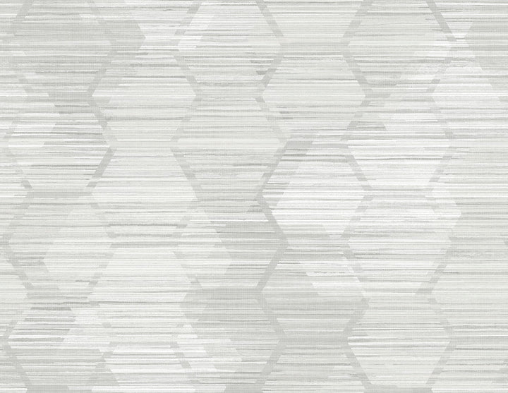 Jabari Light Grey Geometric Faux Grasscloth Wallpaper by A-Street Prints Imprint Covers about 60.8 square feet 27-in by 27-ft long roll Unpasted 20.8 - Fabric Carolina -