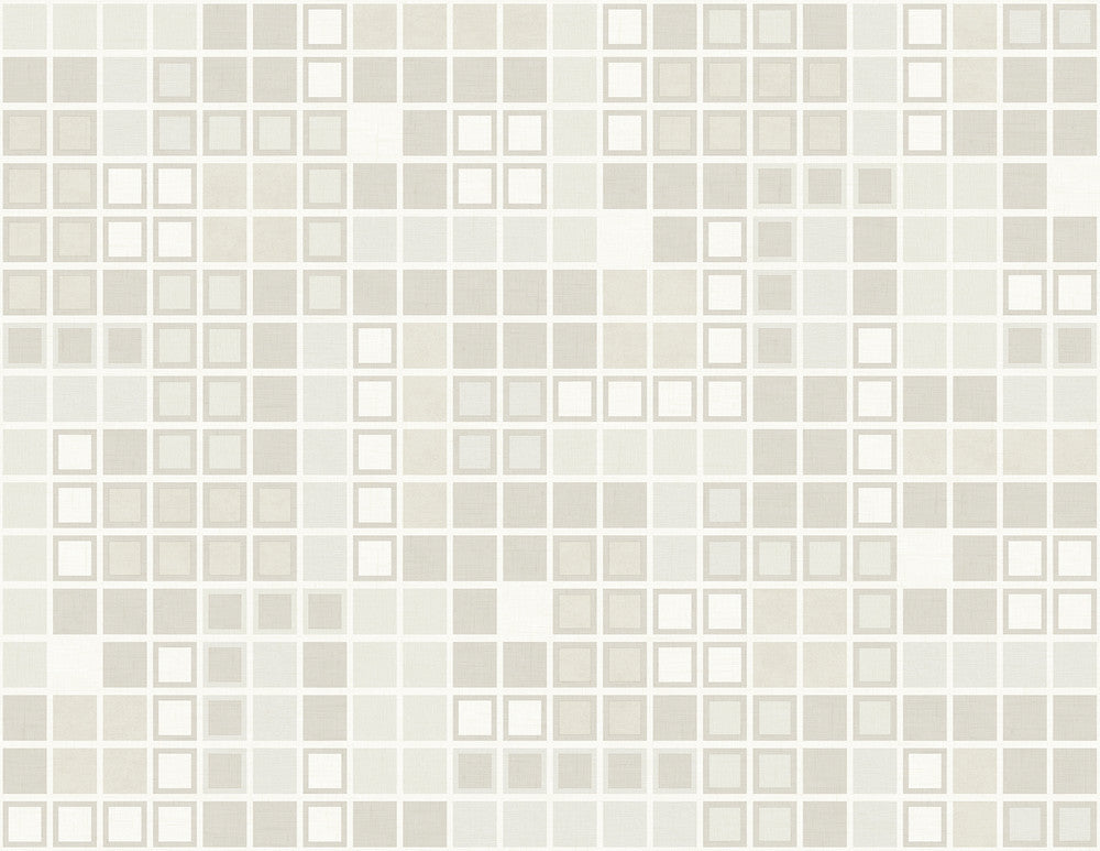 Bantry Neutral Geometric Wallpaper by A-Street Prints Imprint Covers about 60.8 square feet 27-in by 27-ft long roll Unpasted 20.8 - Fabric Carolina -