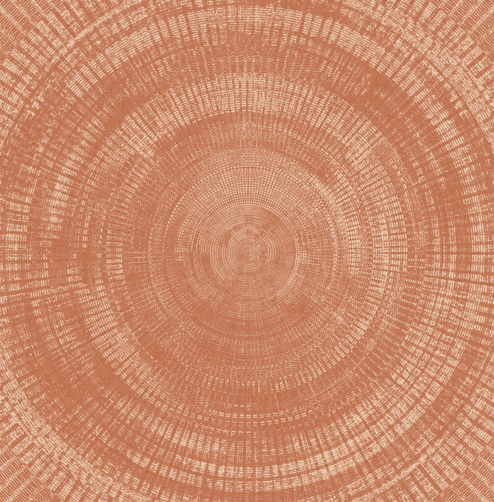 Lalit Burnt Sienna Medallion Wallpaper by A-Street Prints Imprint Covers about 56.4 square feet 20.5-in by 33-ft long roll Unpasted 20.8 - Fabric Carolina -