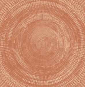 Lalit Burnt Sienna Medallion Wallpaper by A-Street Prints