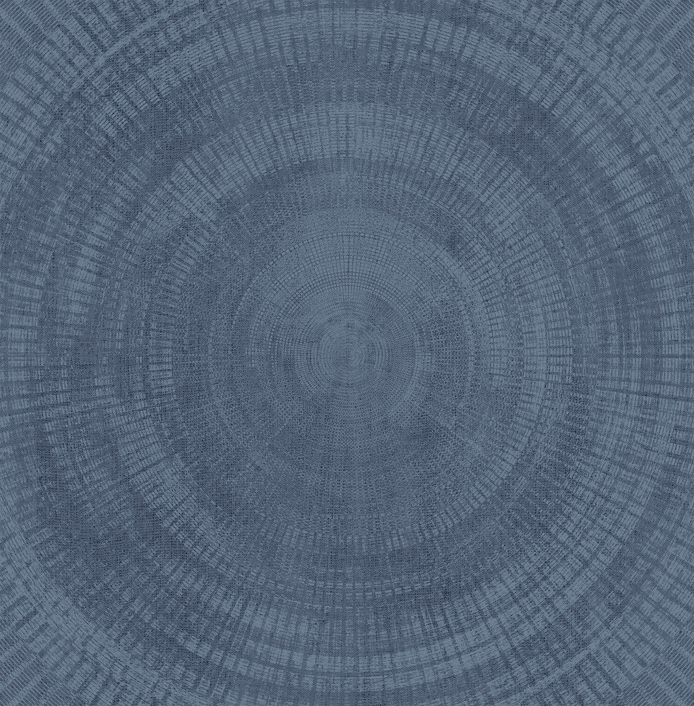 Lalit Blue Medallion Wallpaper by A-Street Prints Imprint Covers about 56.4 square feet 20.5-in by 33-ft long roll Unpasted 20.8 - Fabric Carolina -