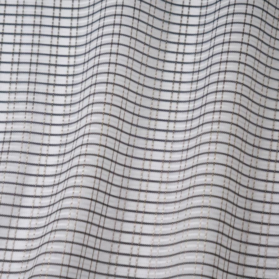Zora # 232 Silverstone by Maxwell Fabric Sheer Glam 100% POLYESTER TURKEY 118" - Fabric Carolina -