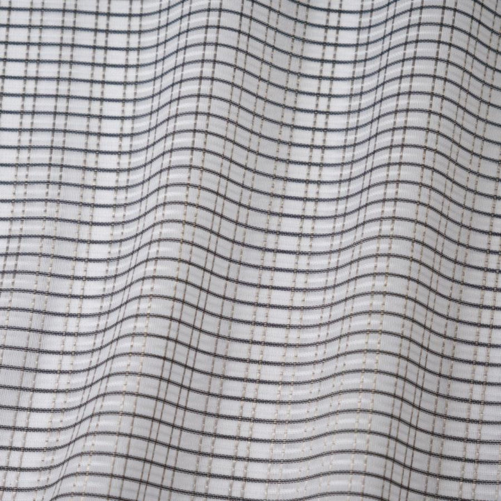 Zora # 232 Silverstone by Maxwell Fabric Sheer Glam 100% POLYESTER TURKEY 118" - Fabric Carolina -
