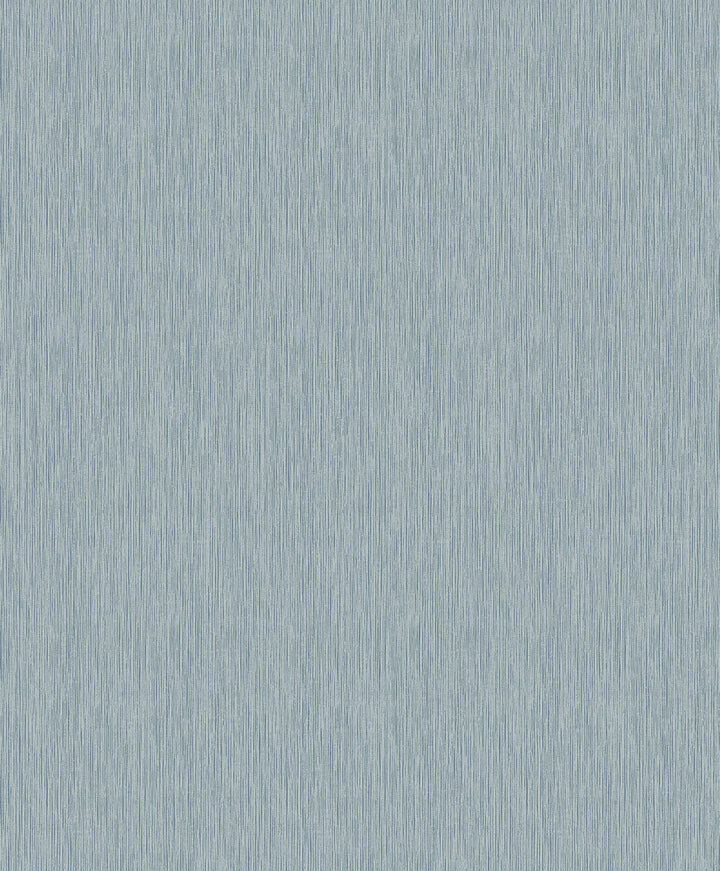 Reese Blue Stria Wallpaper by Brewster Textural Essentials Covers about 57.8 square feet 21-in by 33-ft long roll Unpasted 0 - Fabric Carolina -