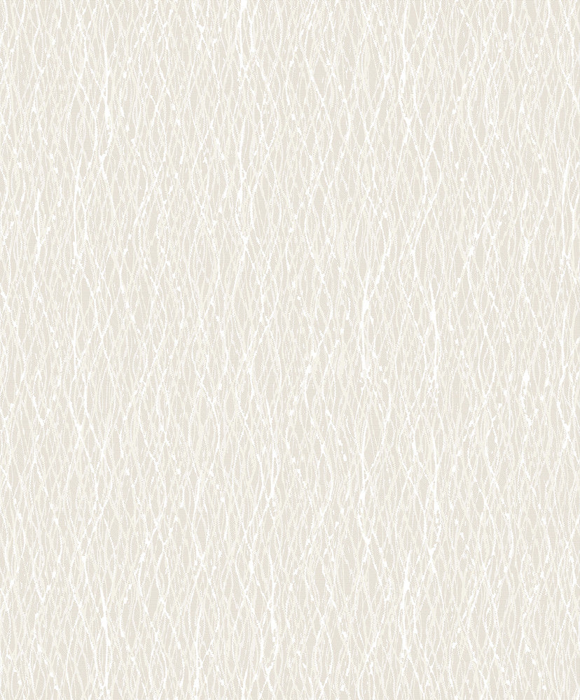 Molly Beige Twist Wallpaper by Brewster Textural Essentials Covers about 57.8 square feet 21-in by 33-ft long roll Unpasted 25.2 - Fabric Carolina -