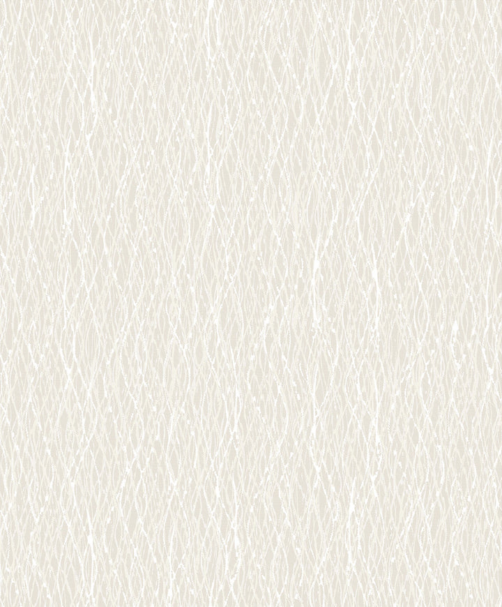 Molly Beige Twist Wallpaper by Brewster Textural Essentials Covers about 57.8 square feet 21-in by 33-ft long roll Unpasted 25.2 - Fabric Carolina -