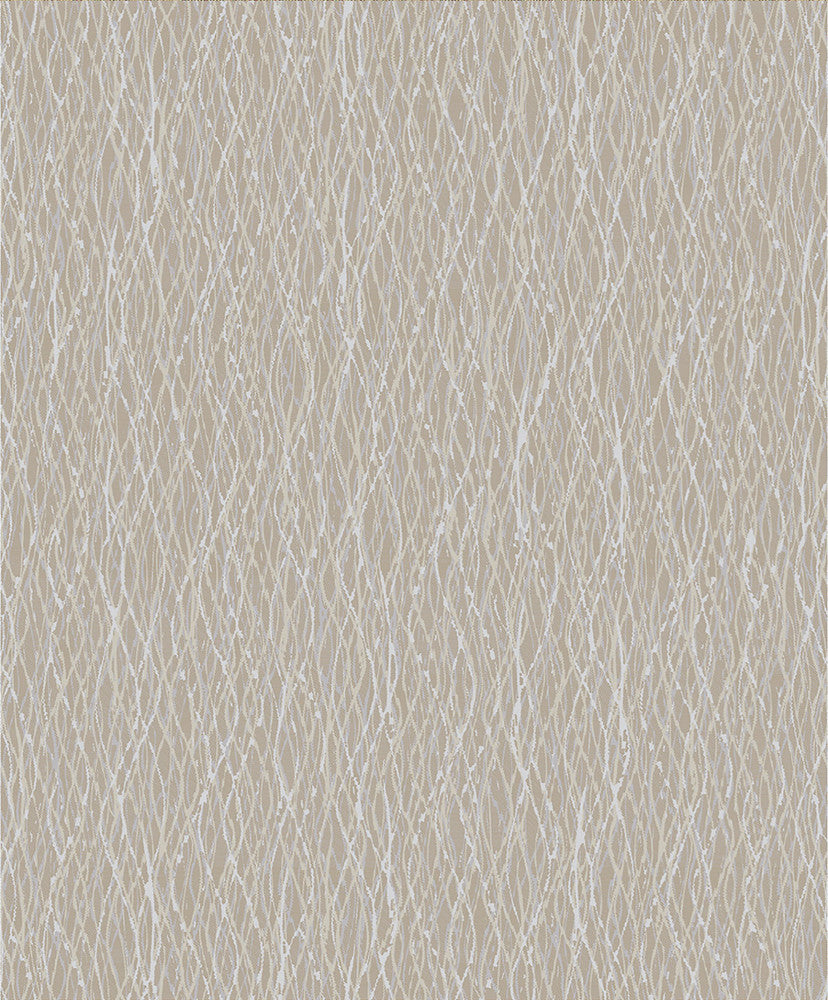 Molly Light Brown Twist Wallpaper by Brewster Textural Essentials Covers about 57.8 square feet 21-in by 33-ft long roll Unpasted 25.2 - Fabric Carolina -