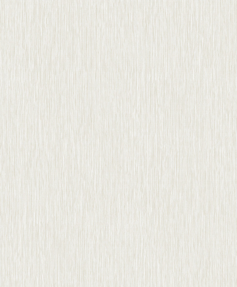 Reese Off White Stria Wallpaper by Brewster Textural Essentials Covers about 57.8 square feet 21-in by 33-ft long roll Unpasted 0 - Fabric Carolina -