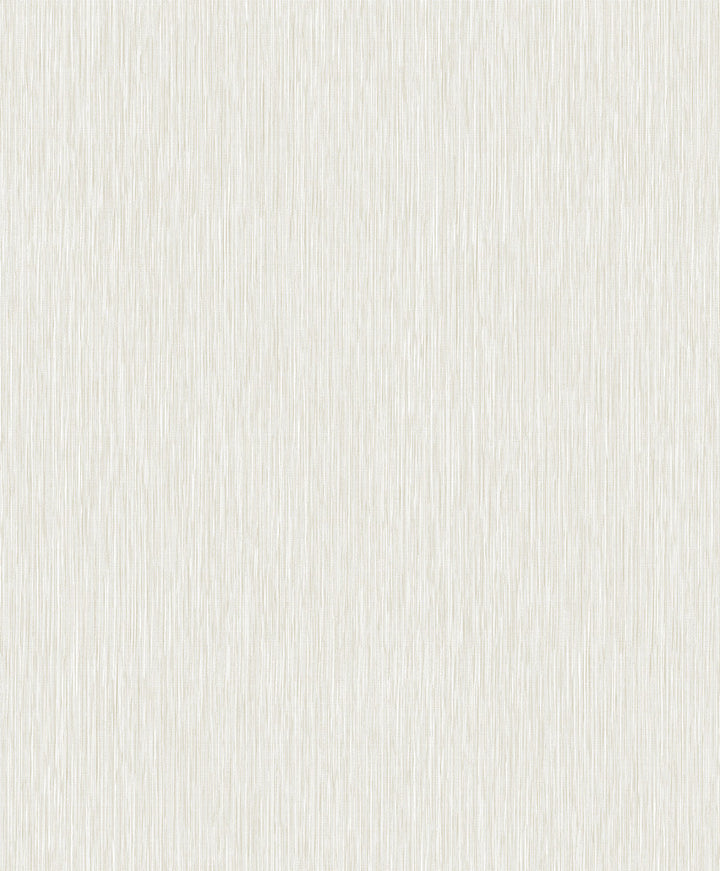 Reese Off White Stria Wallpaper by Brewster Textural Essentials Covers about 57.8 square feet 21-in by 33-ft long roll Unpasted 0 - Fabric Carolina -