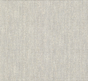 Soyer Off White Woven Texture Wallpaper by Brewster