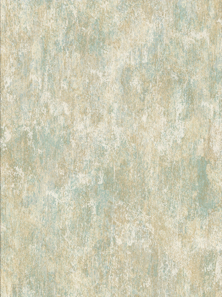 Micah Green Distressed Texture Wallpaper by Brewster Textural Essentials Covers about 57.8 square feet 21-in by 33-ft long roll Unpasted 25.2 - Fabric Carolina -