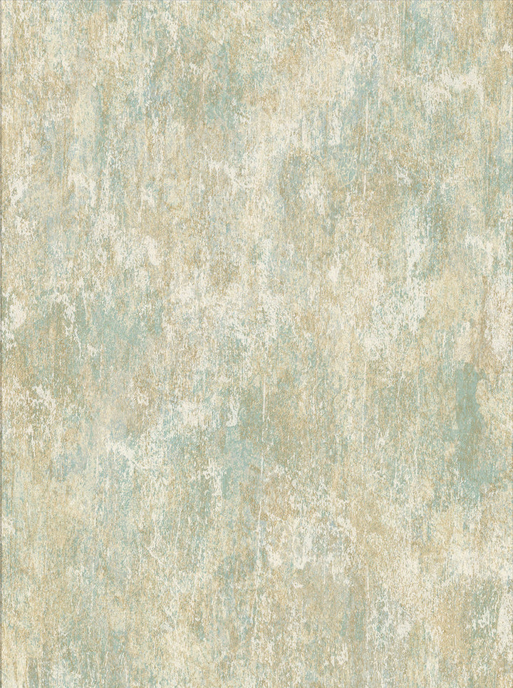 Micah Green Distressed Texture Wallpaper by Brewster Textural Essentials Covers about 57.8 square feet 21-in by 33-ft long roll Unpasted 25.2 - Fabric Carolina -