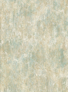 Micah Green Distressed Texture Wallpaper by Brewster