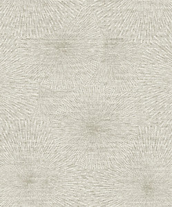 Zion Taupe Starburst Wallpaper by Brewster